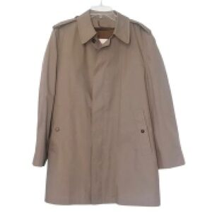 Men’s Vintage London Fog By Wamsutta Thinsulate 3M lining, 38R, Khaki